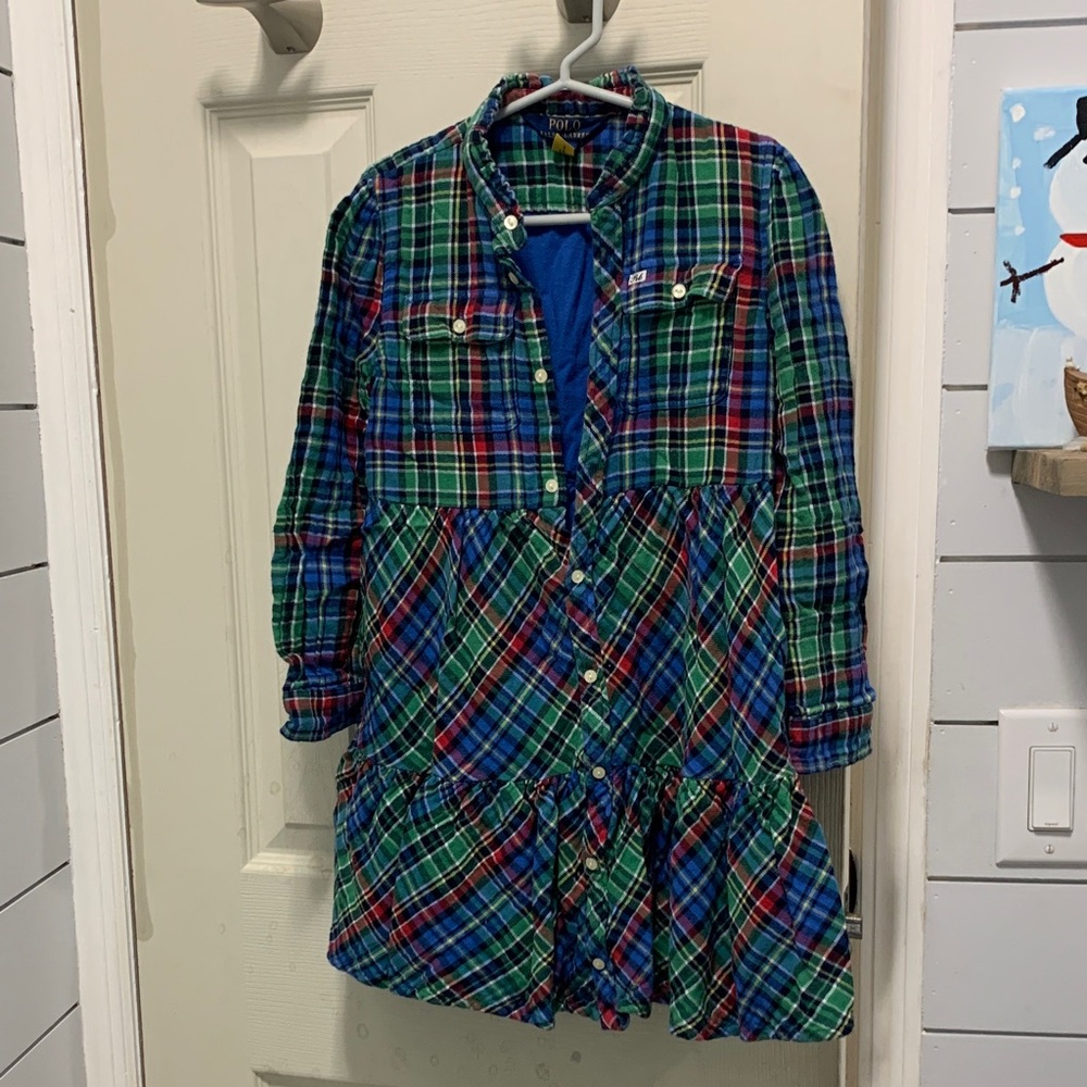 Polo Ralph Lauren Kids Plaid Dress - Multicolor